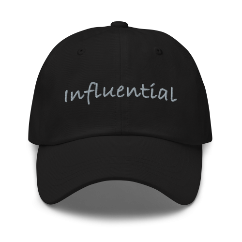 Hat - Influential Logo - Black